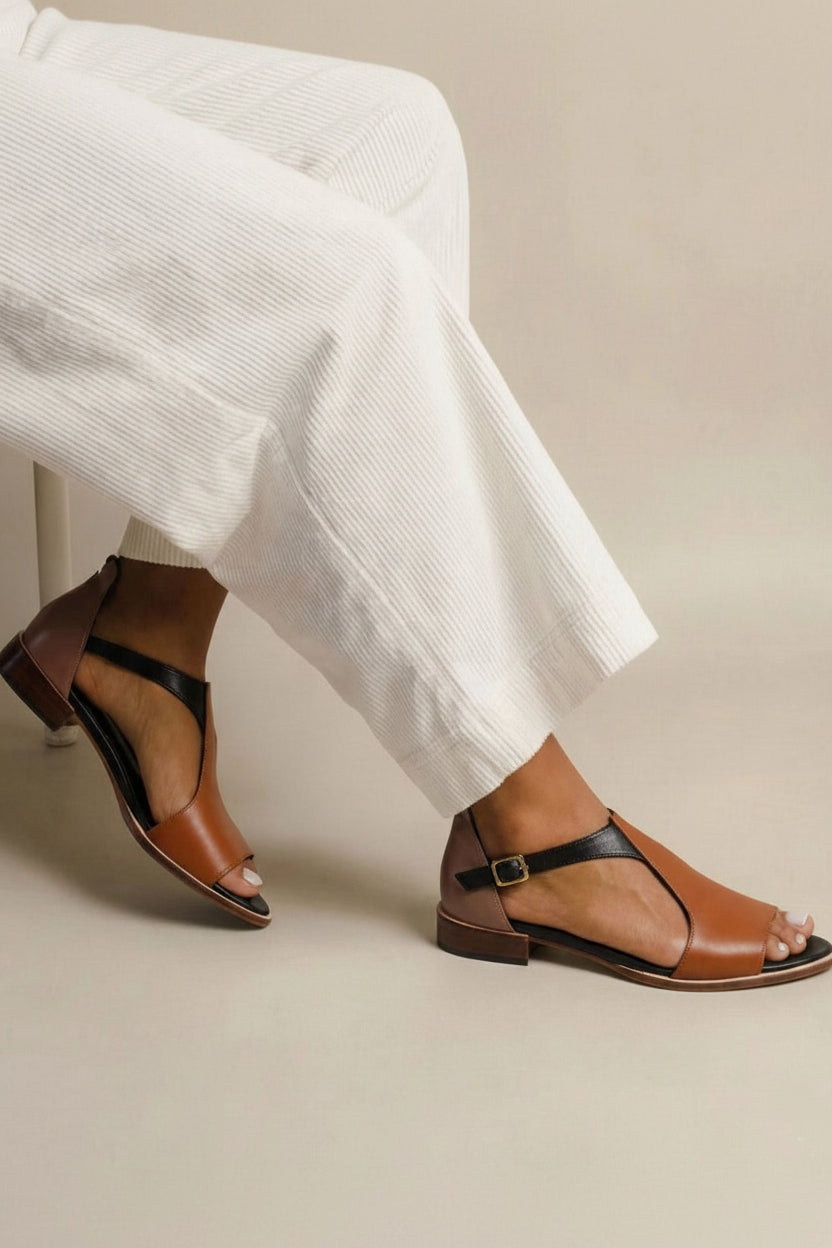 Phoebe | Minimalist Ankle-Strap Sandal
