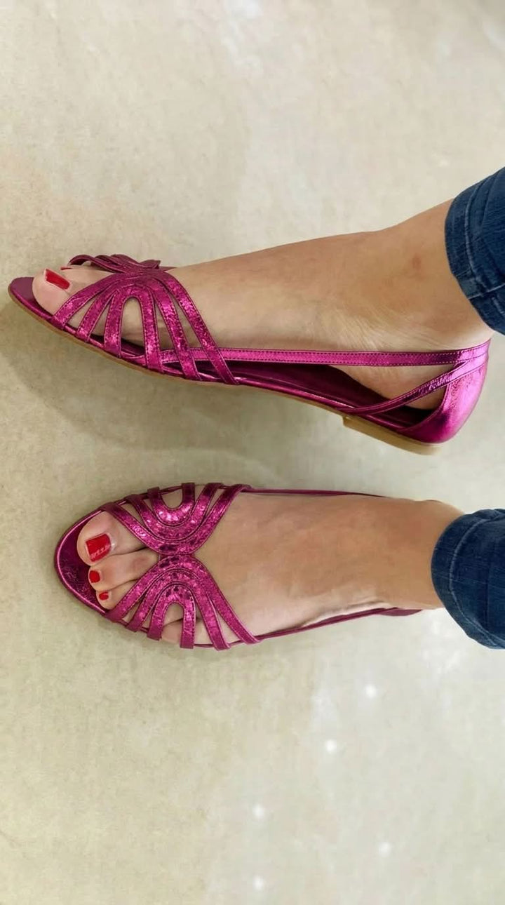 Éléonore | Golden Summer Light Sandals