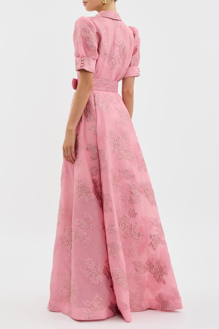 Anabella | Short Dress with Puff Sleeves