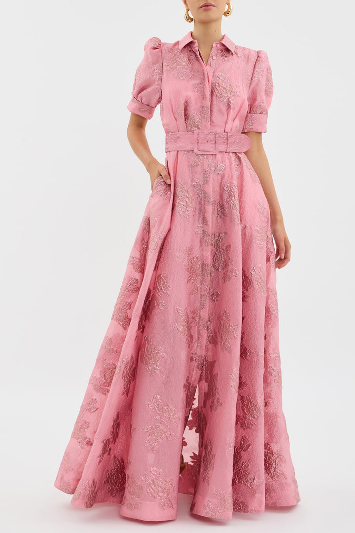 Anabella | Short Dress with Puff Sleeves