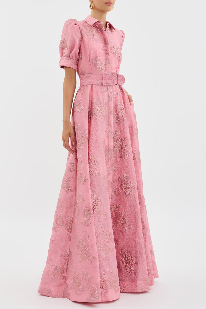 Anabella | Short Dress with Puff Sleeves