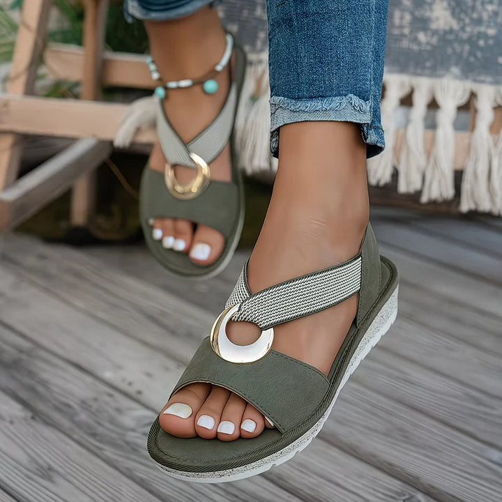 Janet - Elegant Adjustable Support Sandals