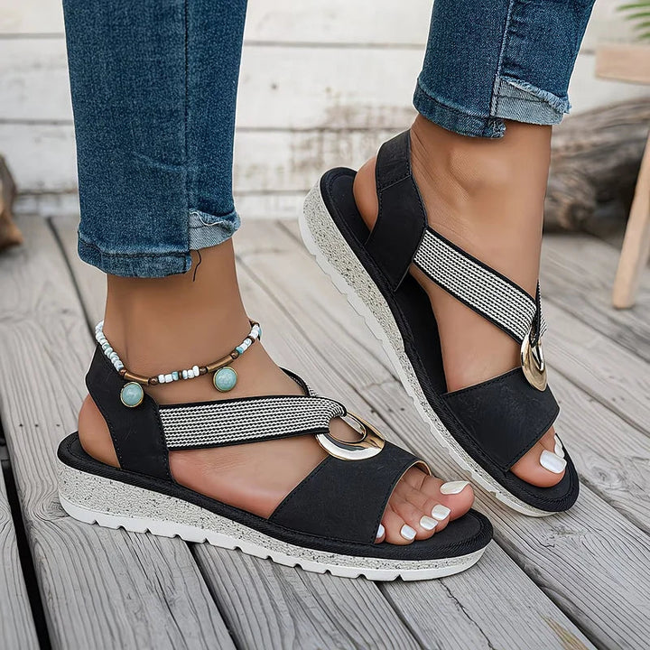 Janet - Elegant Adjustable Support Sandals