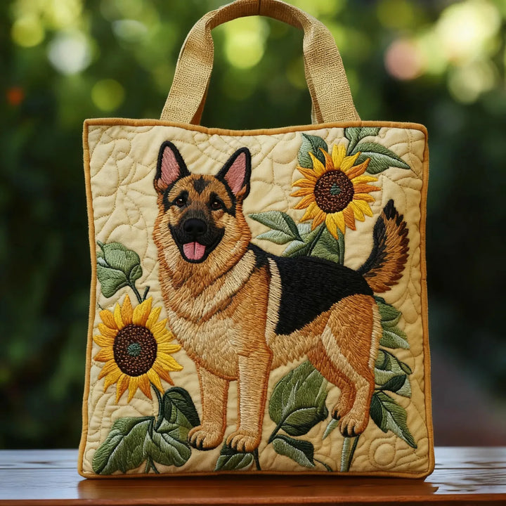 Artisanal Bag - German Shepherd Floral