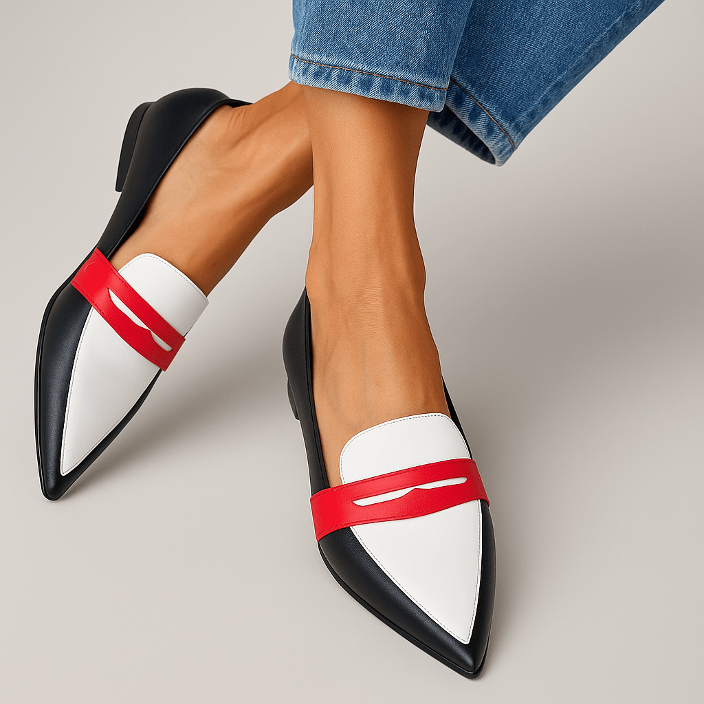 Joan | Color-Block Loafers