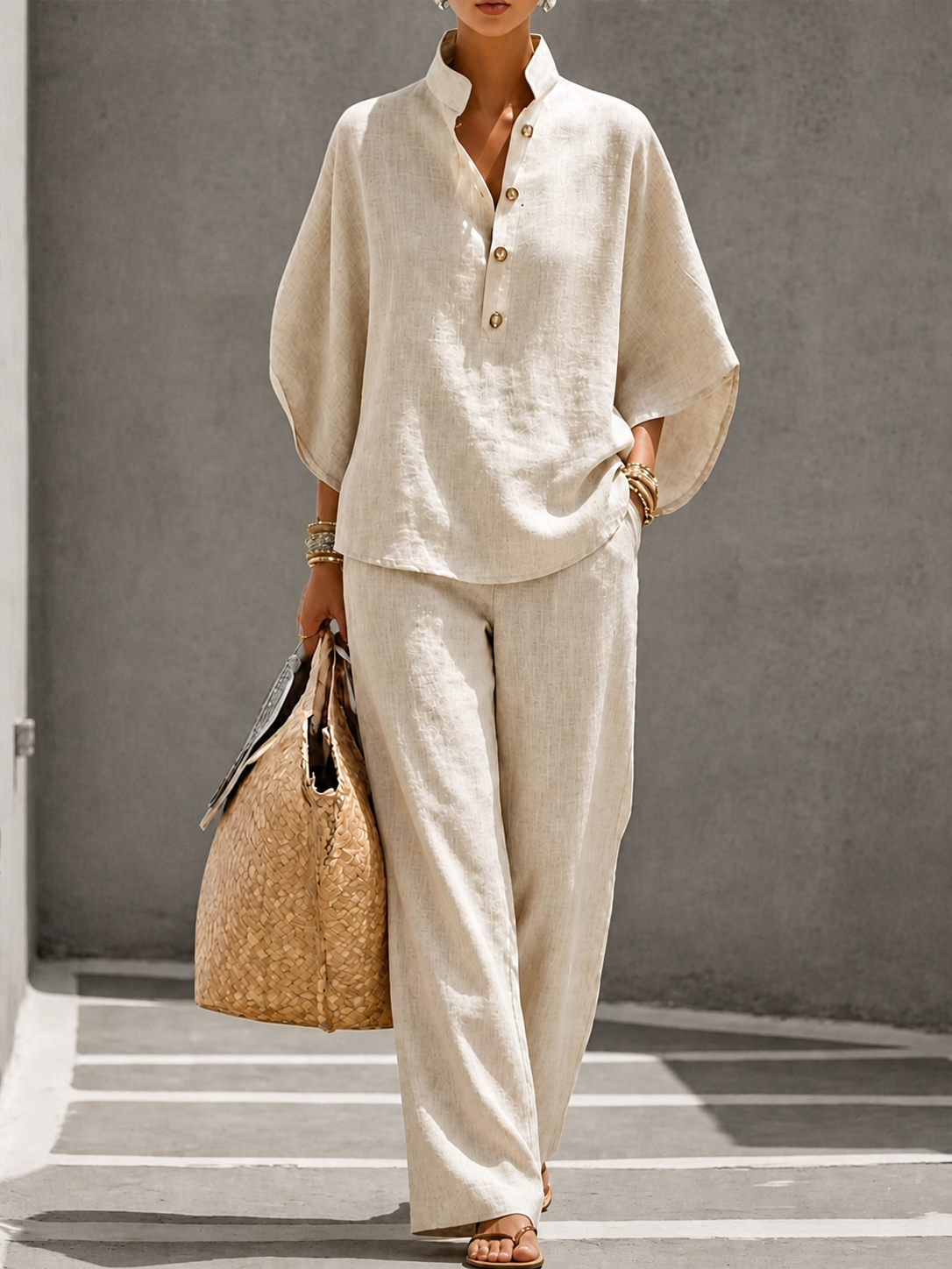 Arelia - Spring Linen Set