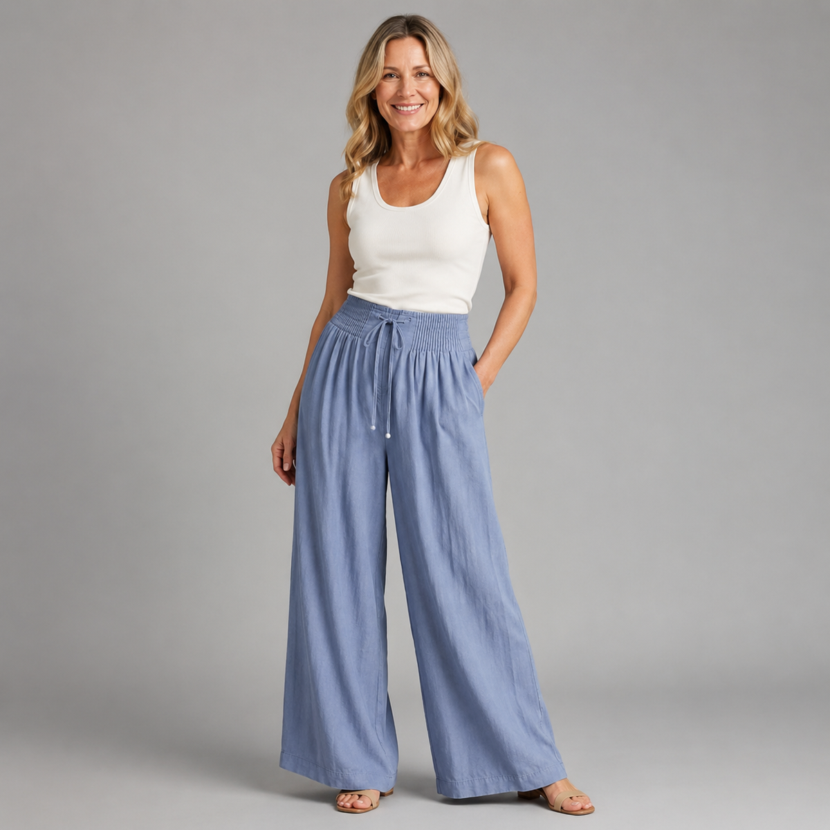Isa | Wide Leg Pants