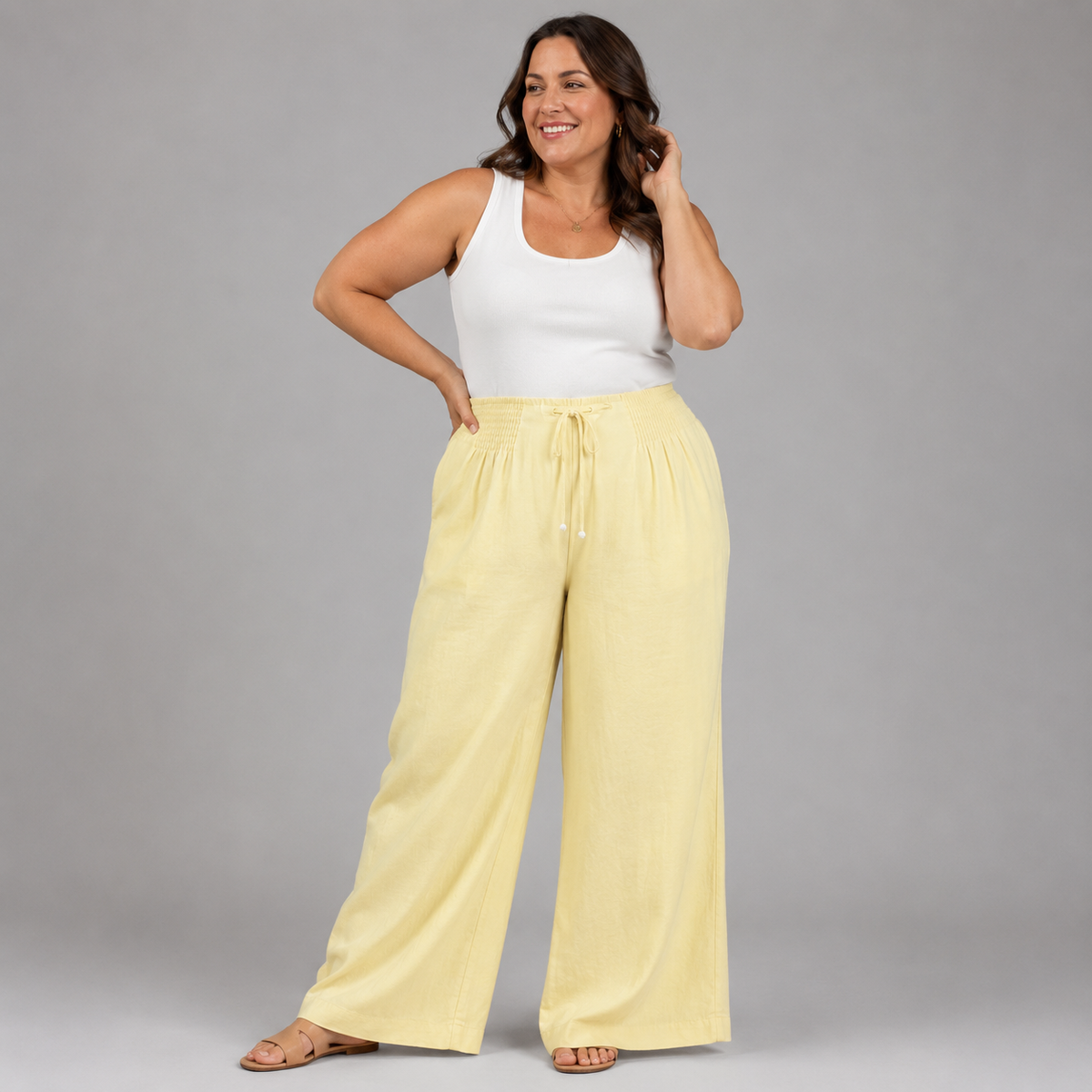 Isa | Wide Leg Pants