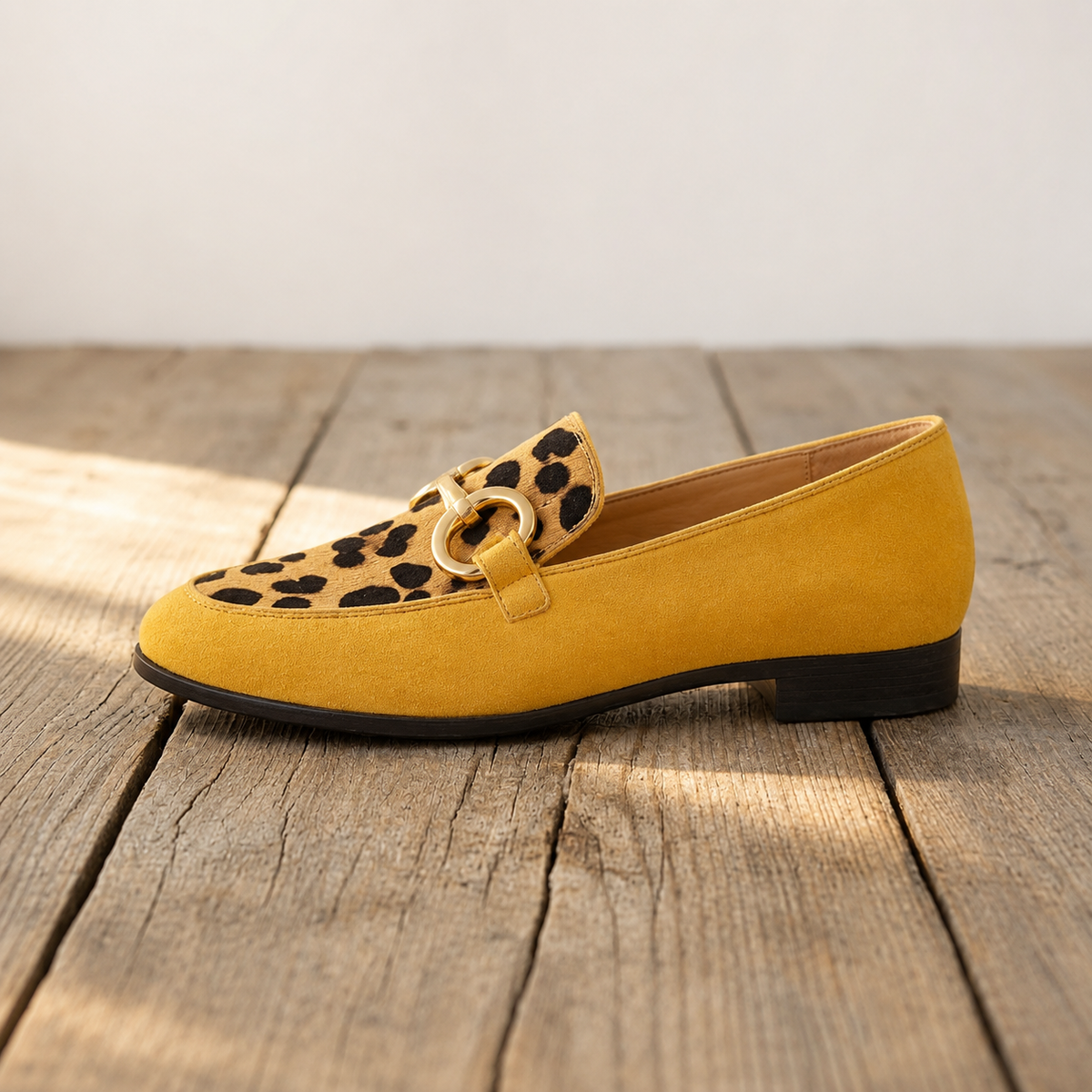 Accent | Animal Print Loafers