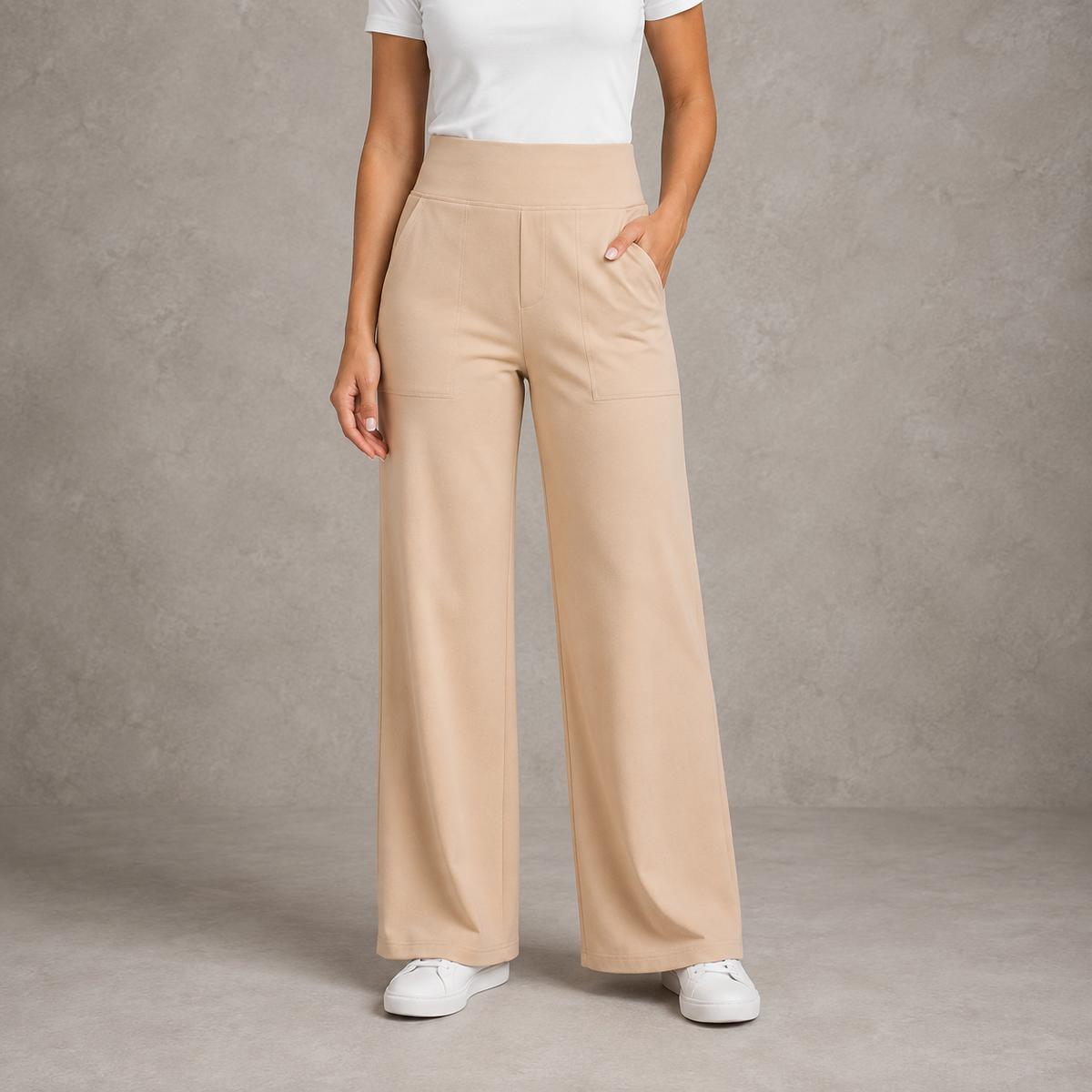 Amara | Relaxed Wide-Leg Trousers 1+1 FREE