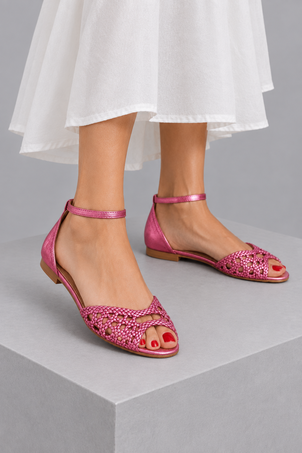 Selina | Interwoven Style Sandals