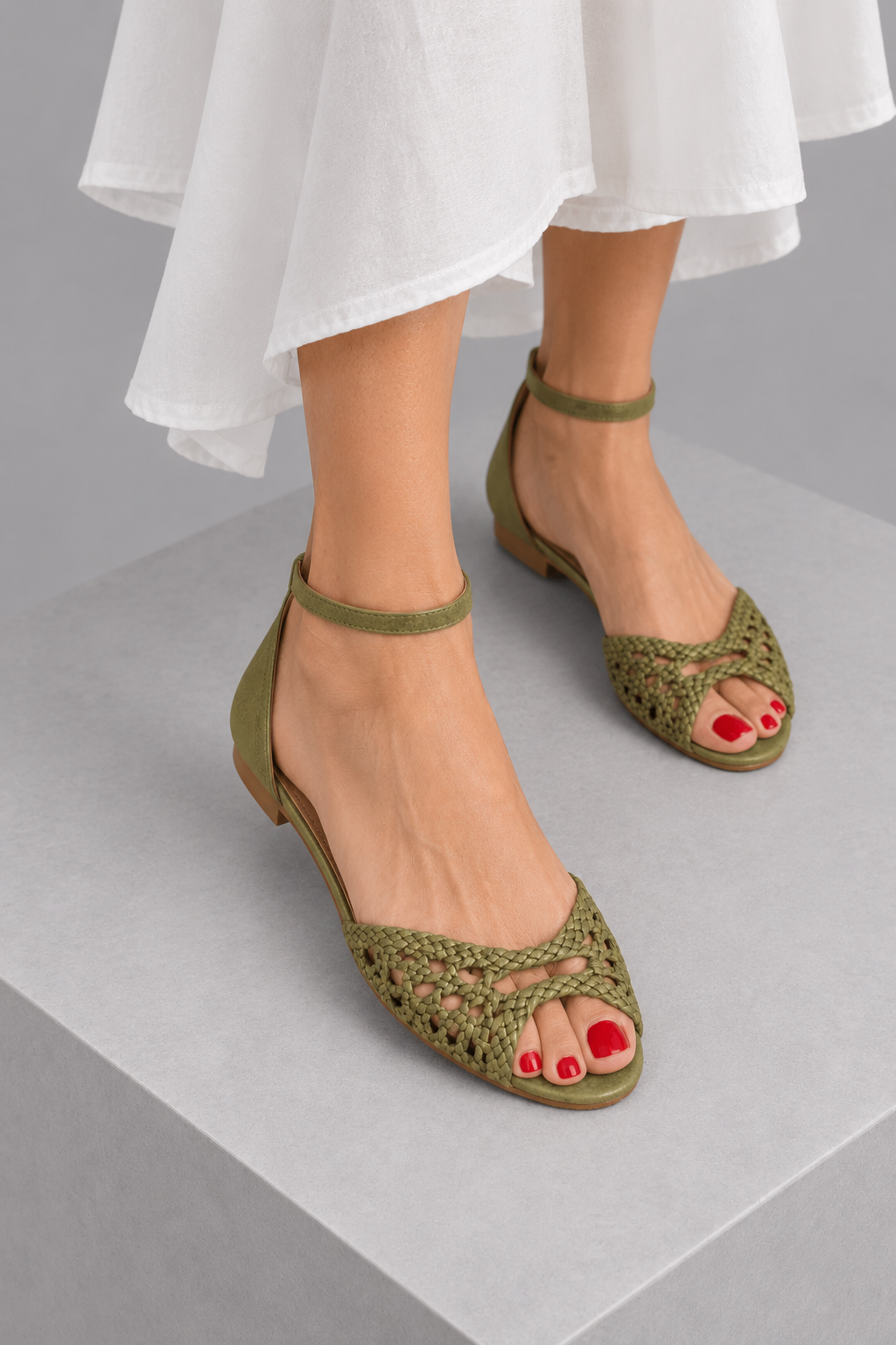 Selina | Interwoven Style Sandals