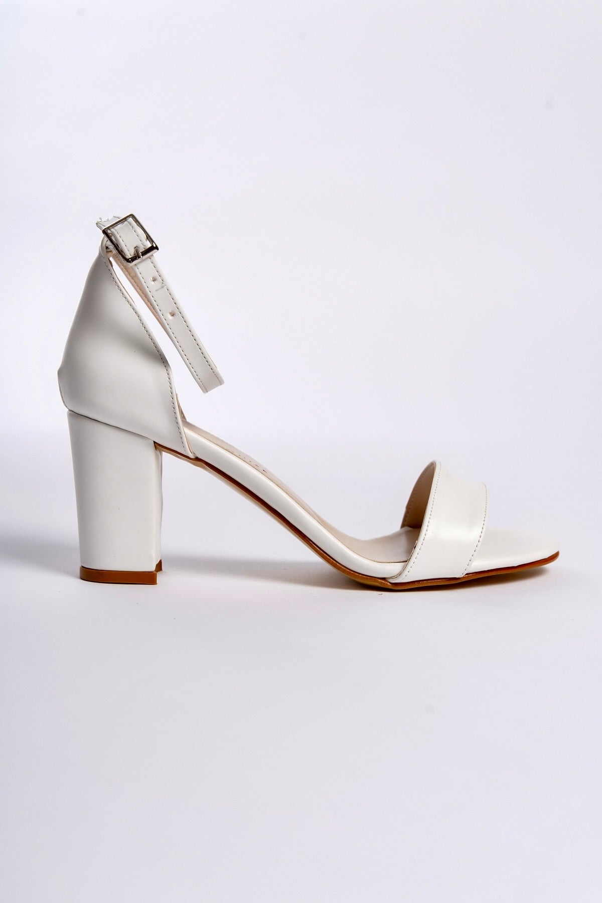Rosalind | White High Heel Sandals