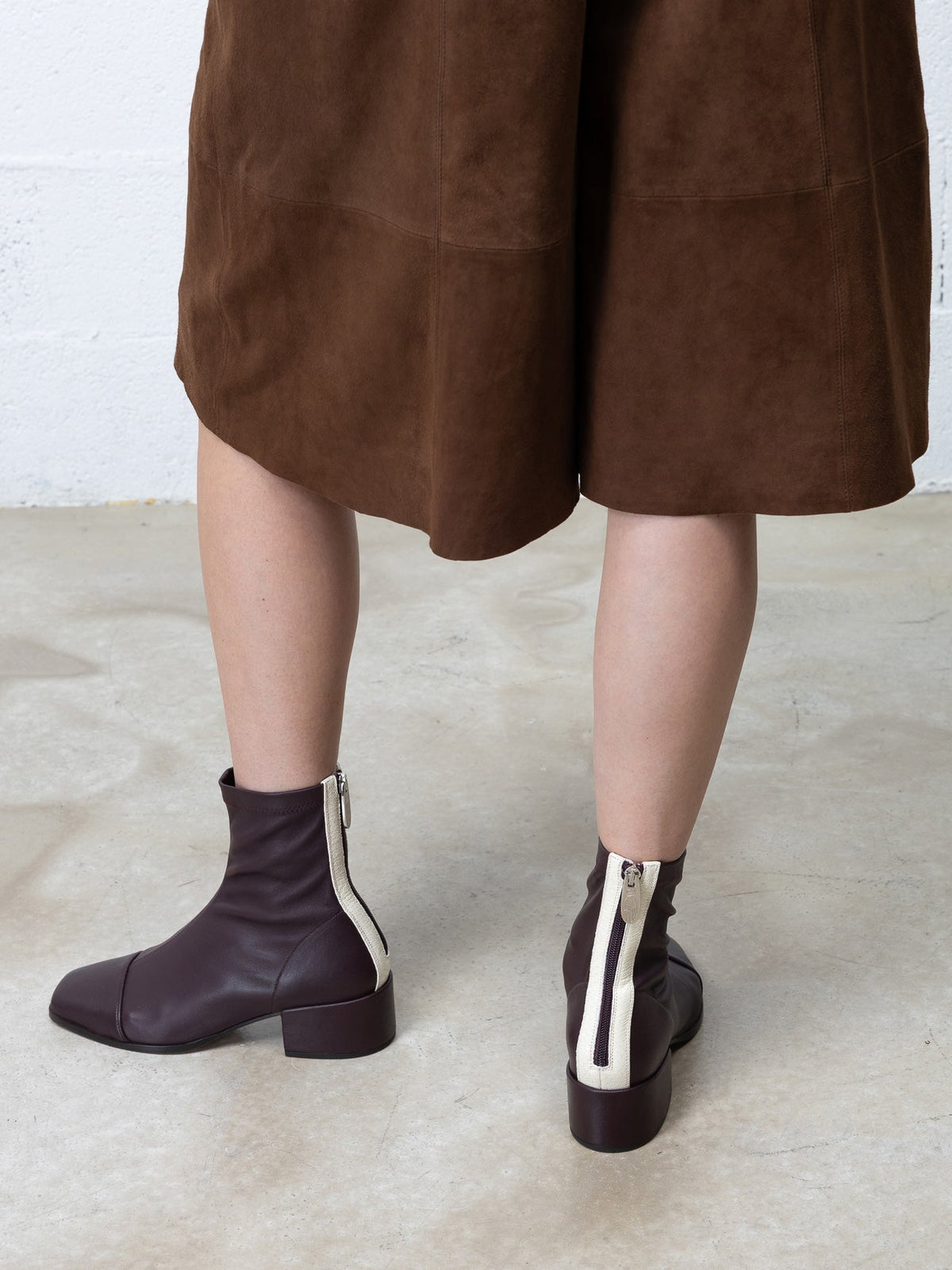 Margaux | Sleek Block Heel Ankle Boots