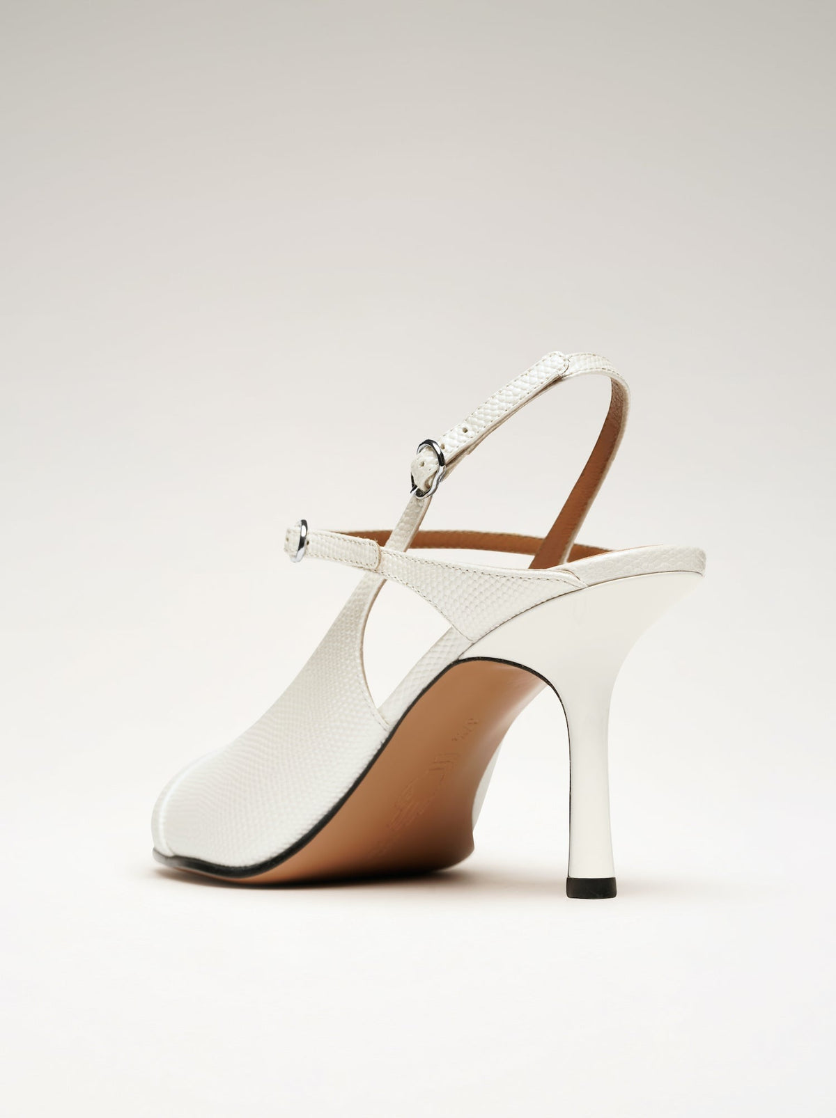 Adele | Embossed Thin-Heel Sandals