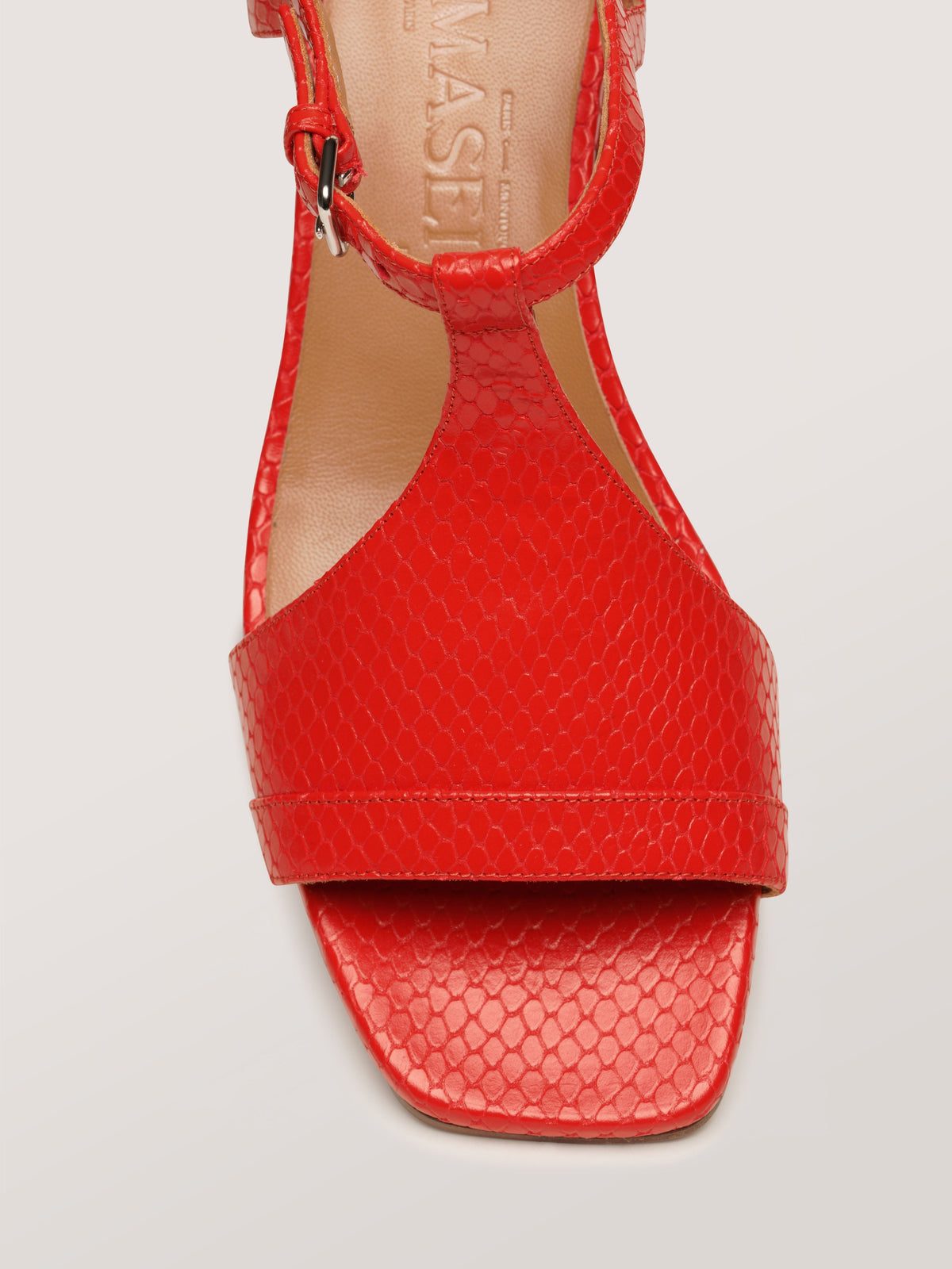 Catalina | Embossed Heeled Sandals