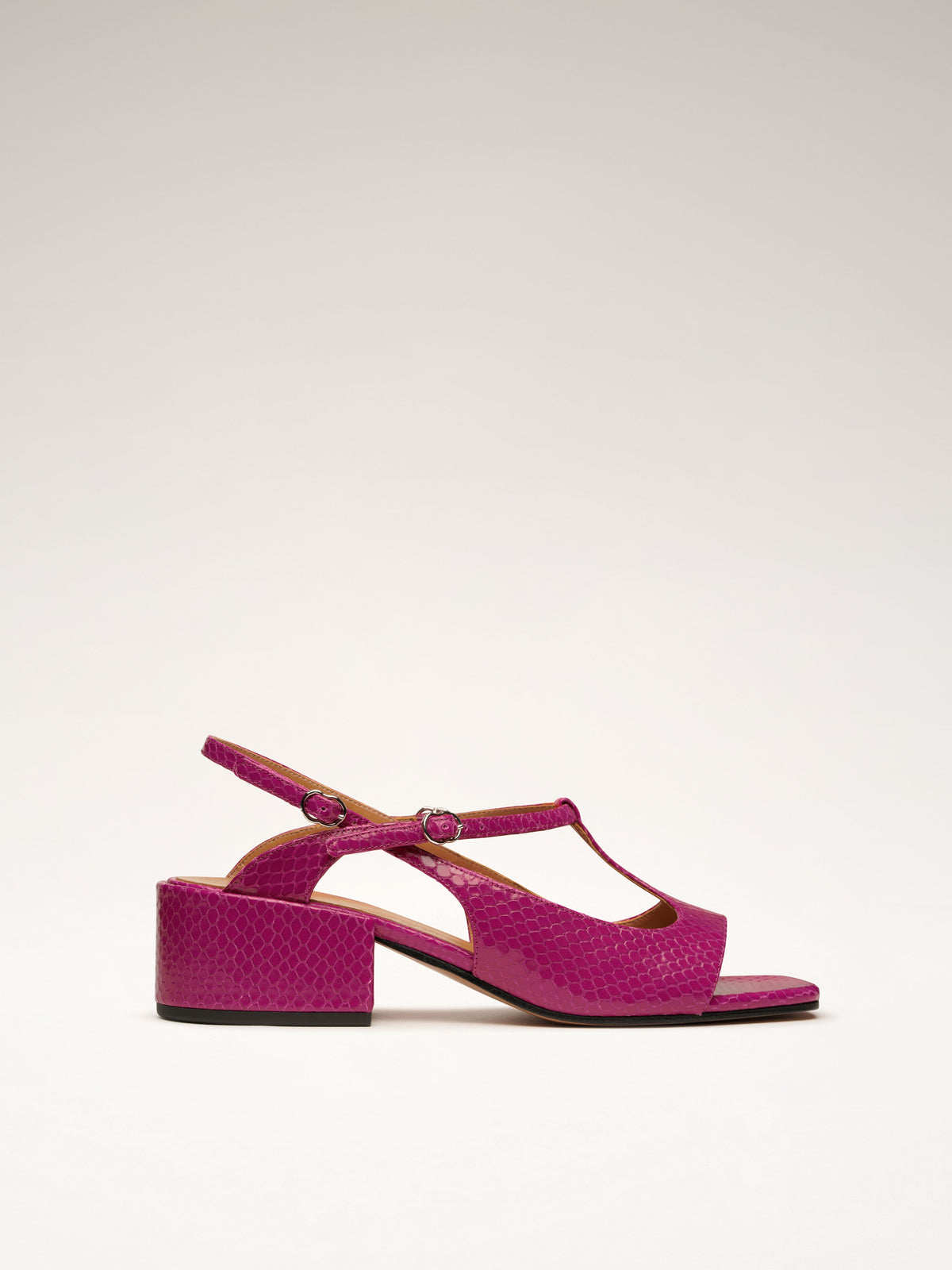 Valentina | Embossed Heeled Sandals