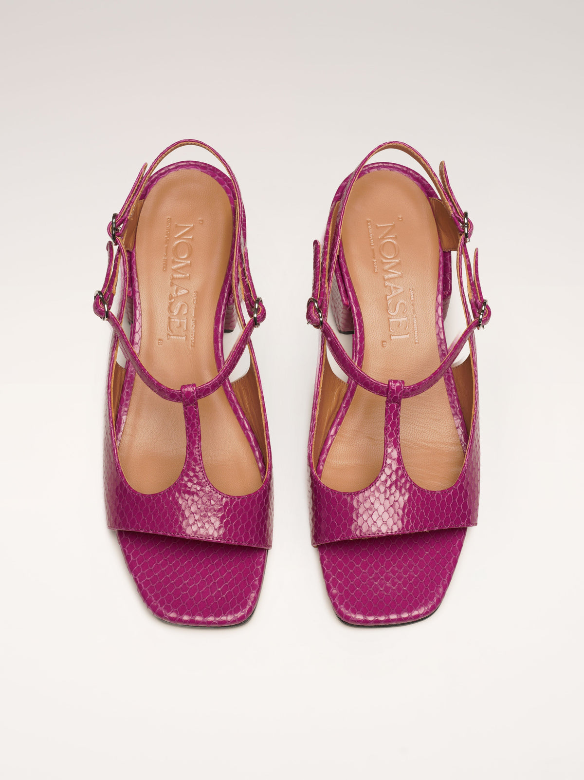 Valentina | Embossed Heeled Sandals