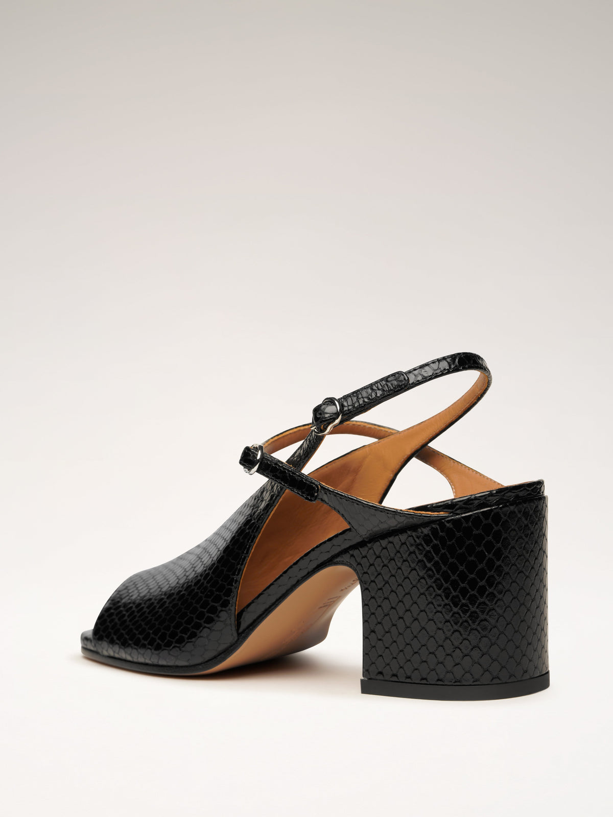 Corinne | Embossed Heeled Sandals