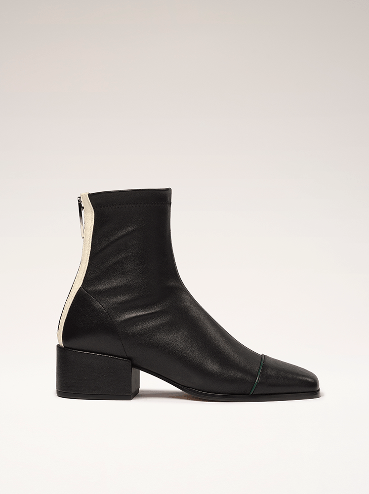 Vivienne | Sleek Block Heel Ankle Boots