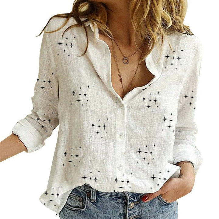 Sophie | Classic Printed Blouse