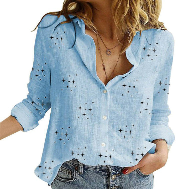 Sophie | Classic Printed Blouse