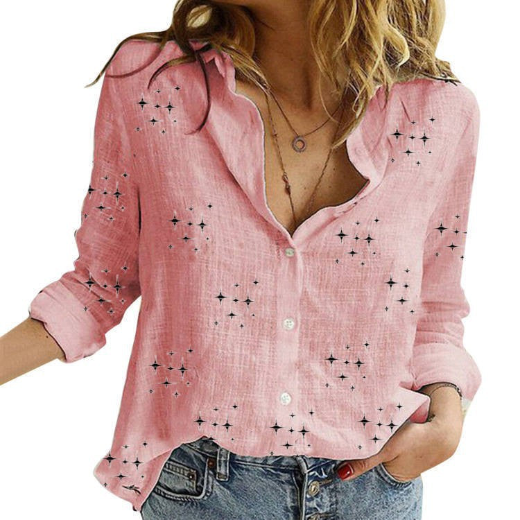 Sophie | Classic Printed Blouse
