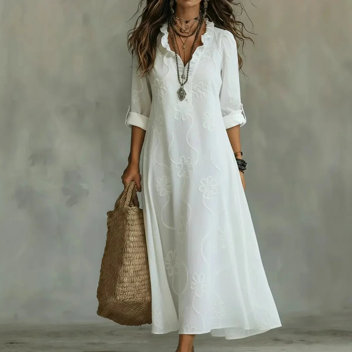 Sienna™ | Tummy-Control Floral Summer Dress