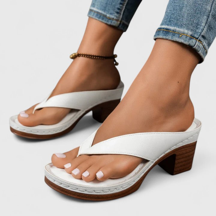 Elara | Comfort Block Heel Sandals