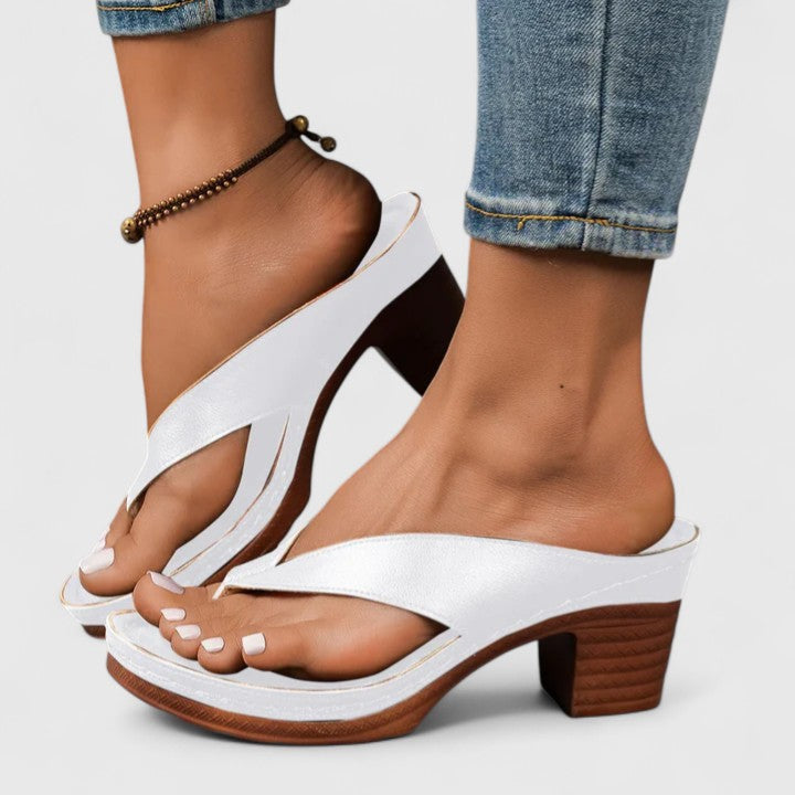 Elara | Comfort Block Heel Sandals