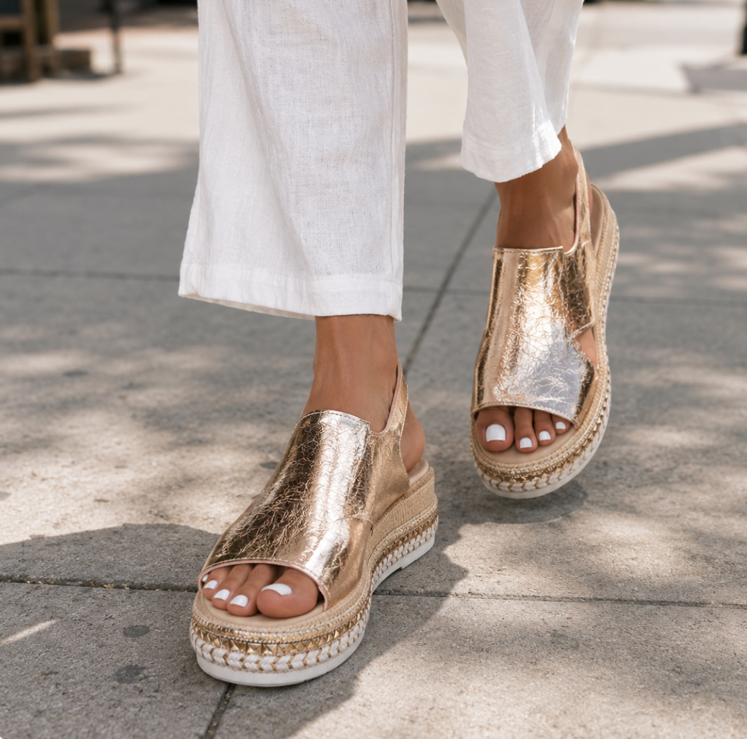 Clementine | Open-Toe Comfort Sandals