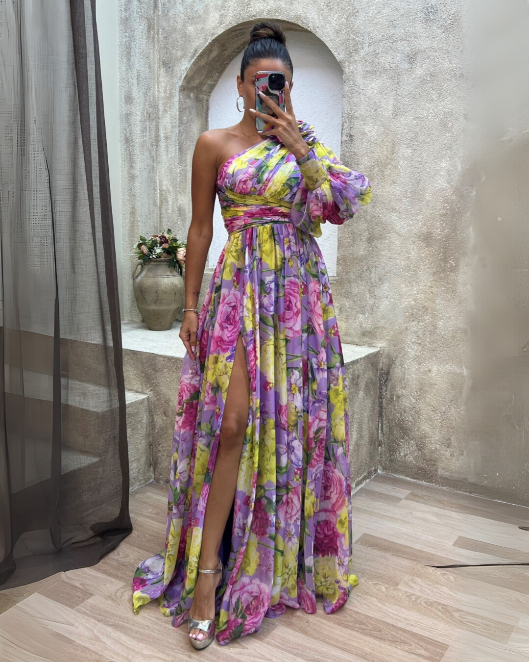 Mabel | Statement Floral Dress