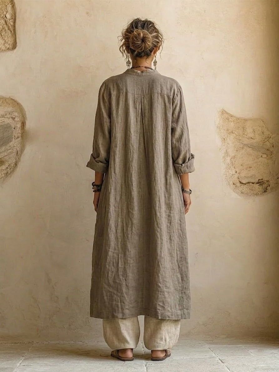 Natural 3-Piece Set | Premium Cotton and Linen Blend