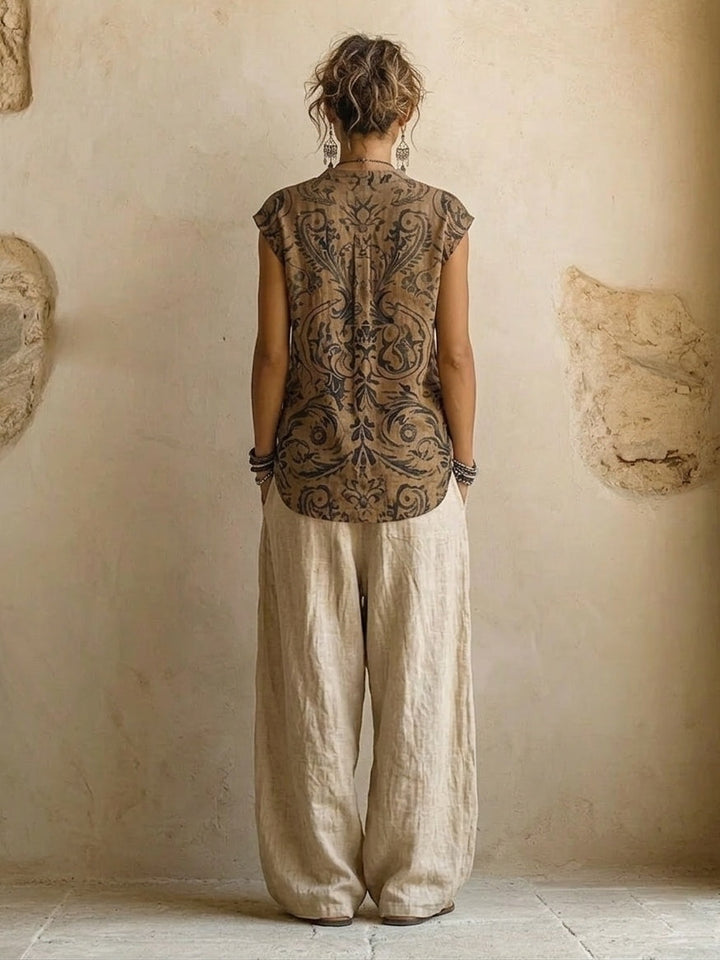 Natural 3-Piece Set | Premium Cotton and Linen Blend