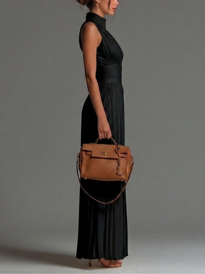 Isla | Wide-Leg Chiffon Jumpsuit