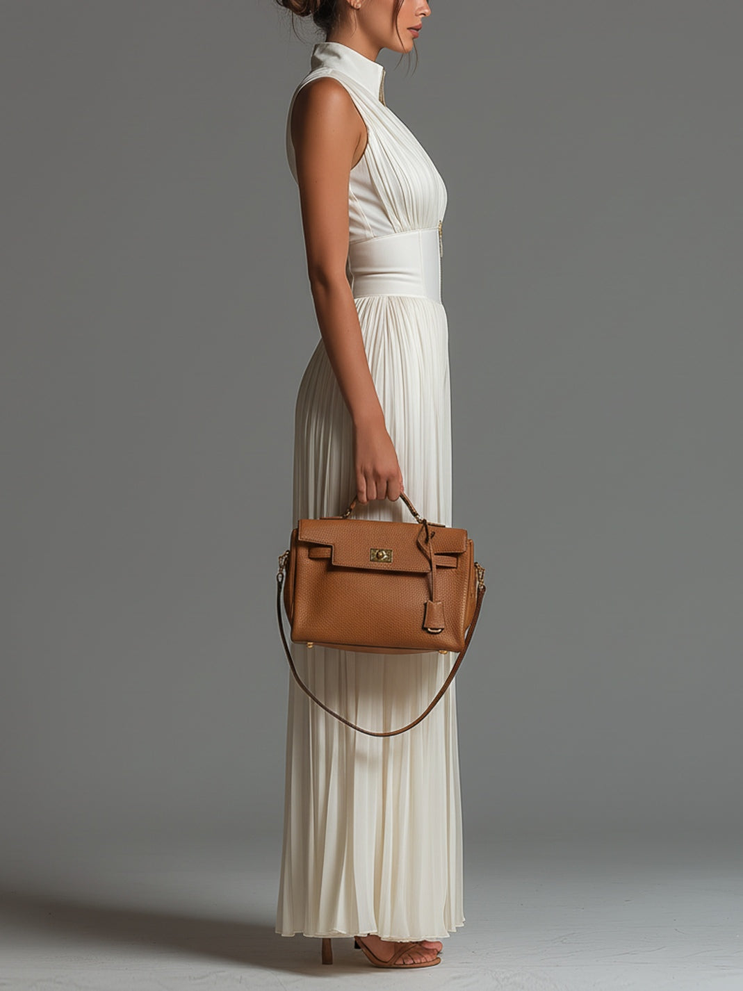 Ella | Wide-Leg Chiffon Jumpsuit