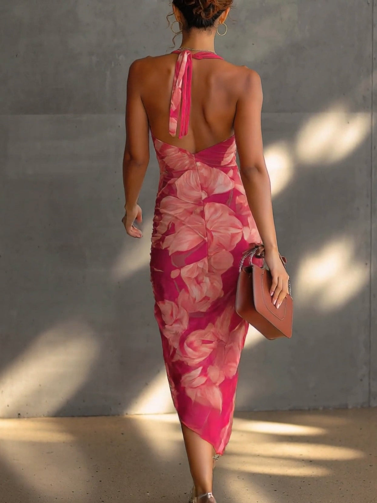 Reese | Ruched Split Bodycon Dress