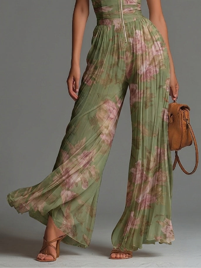 Scarlett | Floral Wide-Leg Jumpsuit