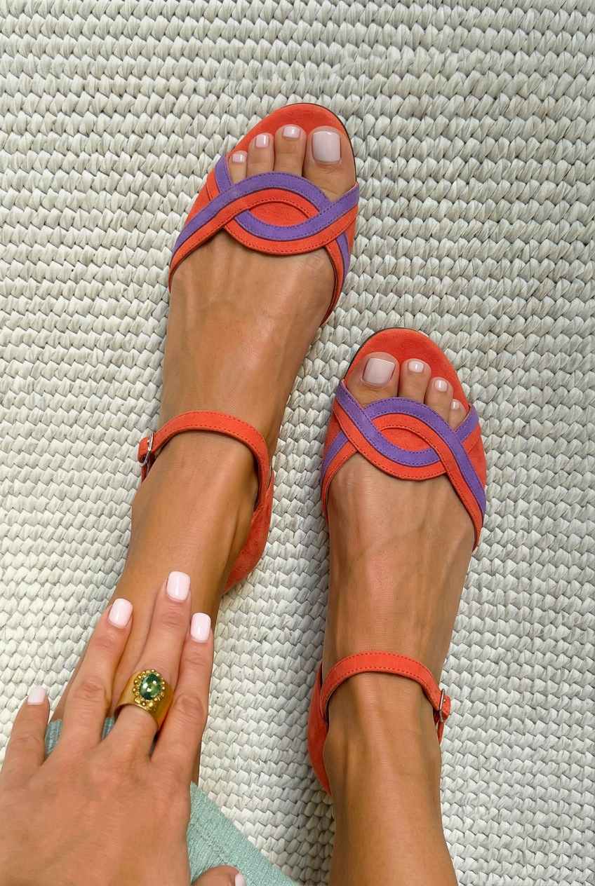 Rachel | Interlaced Strap Sandal