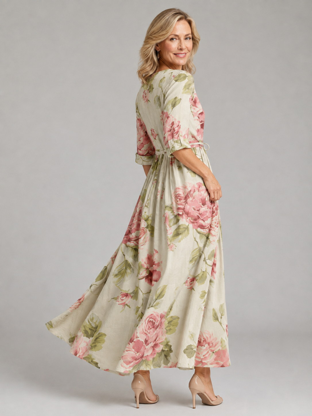 Brenda – Classic Rose Dress