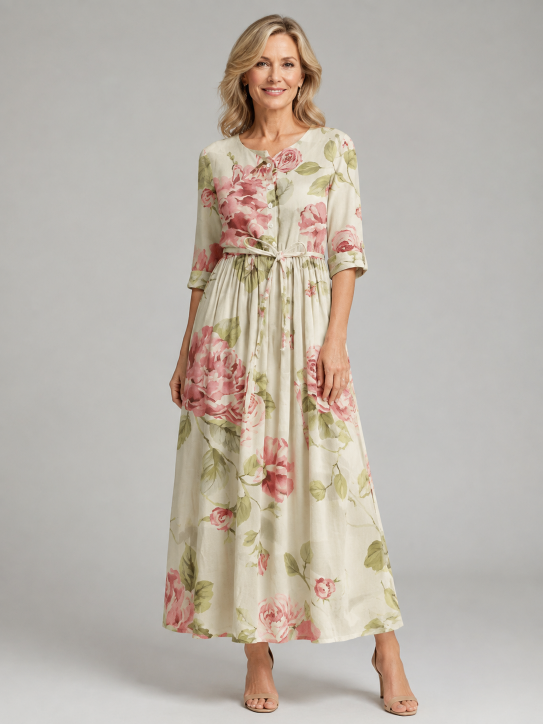 Brenda – Classic Rose Dress