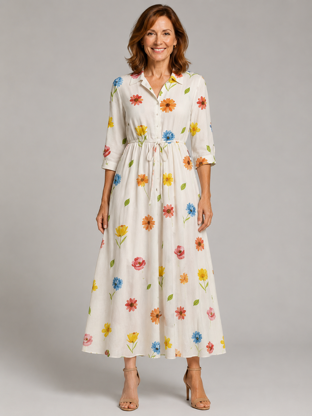 Teresa – Refined Floral Dress