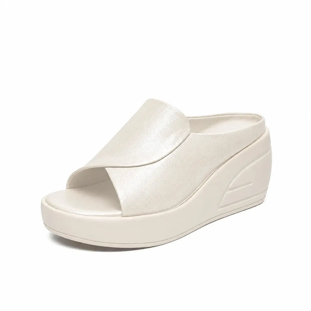 Lucille - Orthopedic Slip-on Wedge Sandals