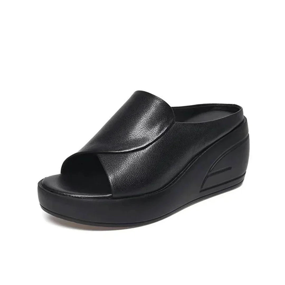 Lucille - Orthopedic Slip-on Wedge Sandals