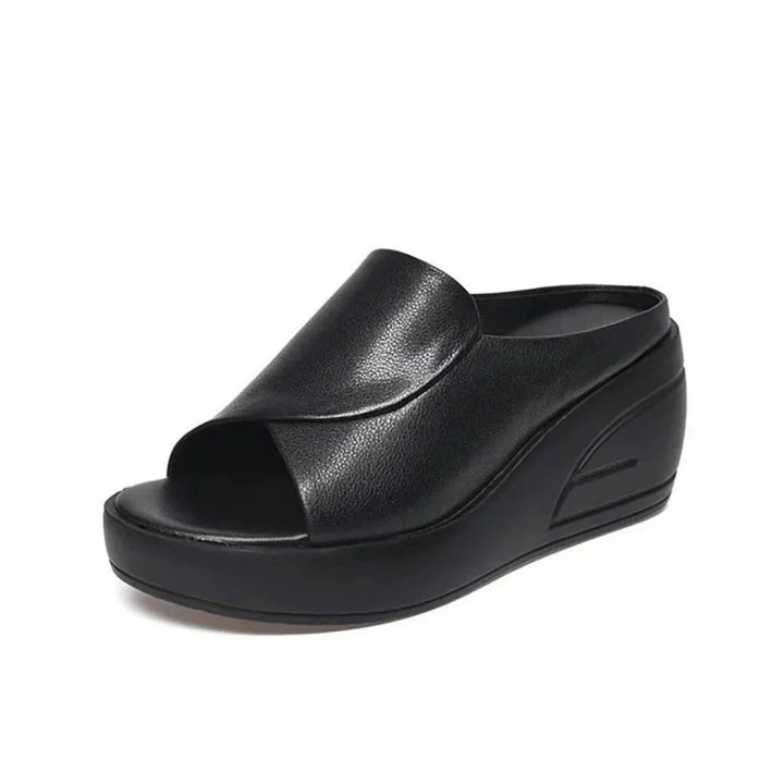 Lucille - Orthopedic Slip-on Wedge Sandals