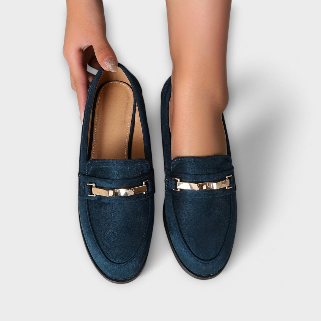Noémie | Suede Loafers