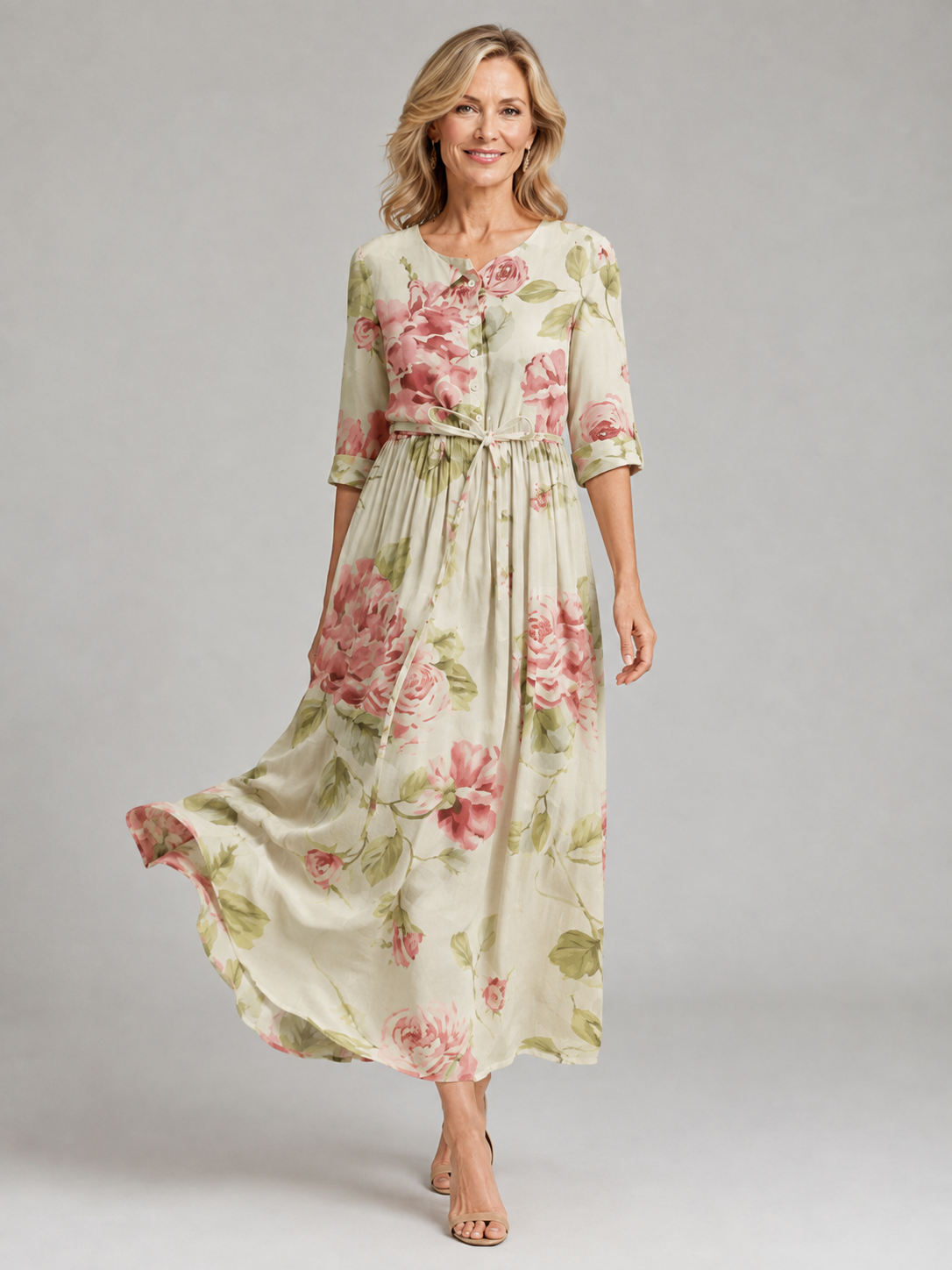 Brenda – Classic Rose Dress