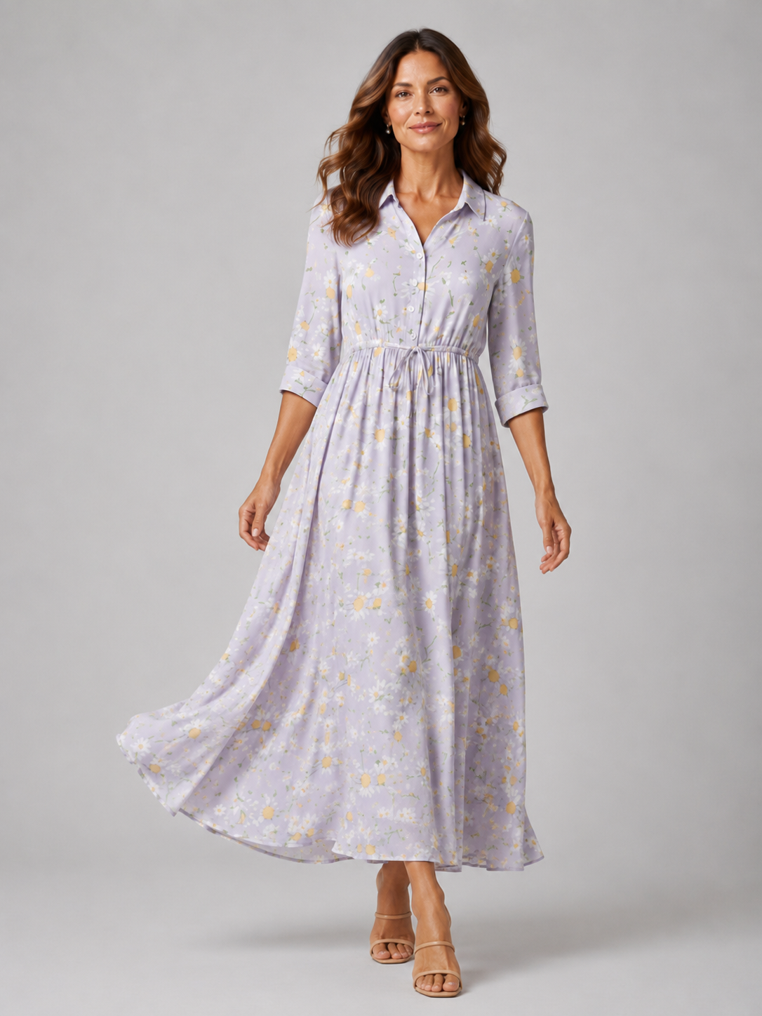 Denise – Elegant Daisy Dress