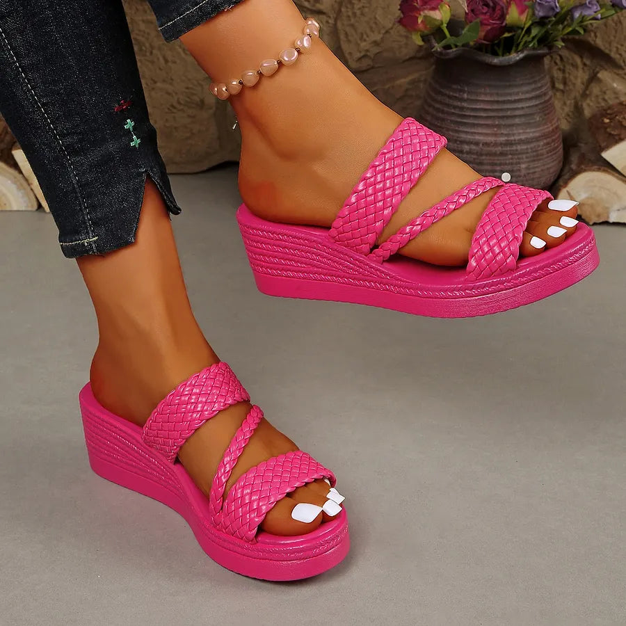 Corinne - Comfortable Platform Sandals