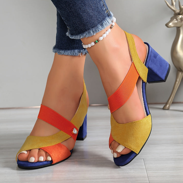 Yvette - Orthopedic Comfort Block Sandals